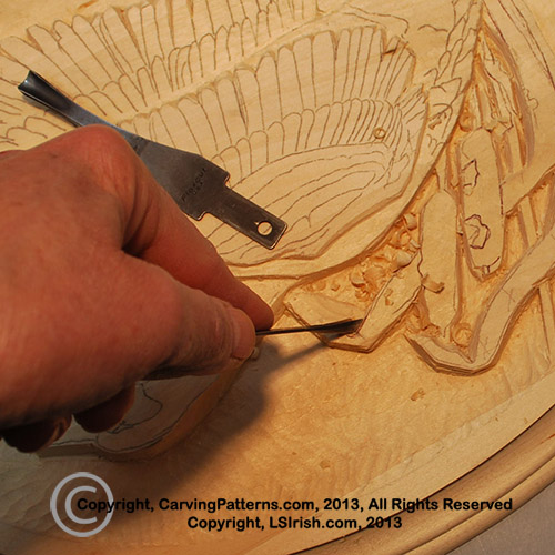 In-Depth Free Online Relief Wood Carving Canada Goose Project by L. S 