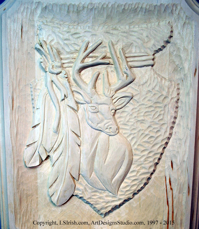 Mule Deer Relief Wood Carving Free Project By Lora Irish Step By Step Instructions Free Wood