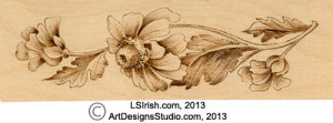 realistic pyrography patterns