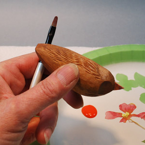 Working with oil stains in your wood carvings