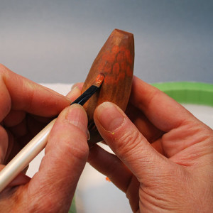 Working with oil stains in your wood carvings