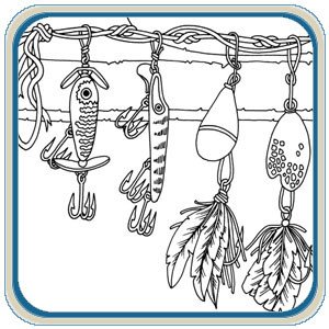 fishing lure carving patterns