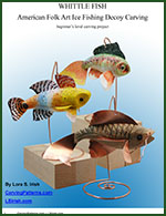 L S Irish Wood Carving Whittle Fish Decoys E-Book