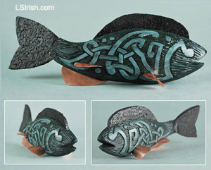 Celtic Knot Fish Decoy