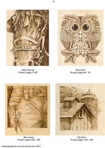 Styles of Pyrography by Irish