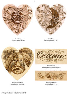 Styles of Pyrography by Irish