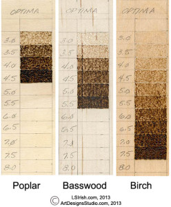 tonal value practice board chart