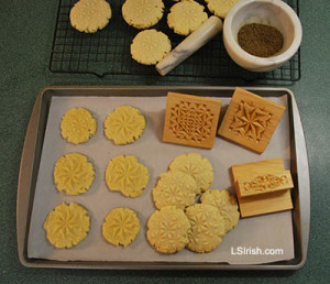 Chip Carving Cookies