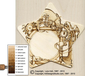 free wood burning project by Lora Irish