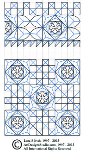 practice pattern for chip carving