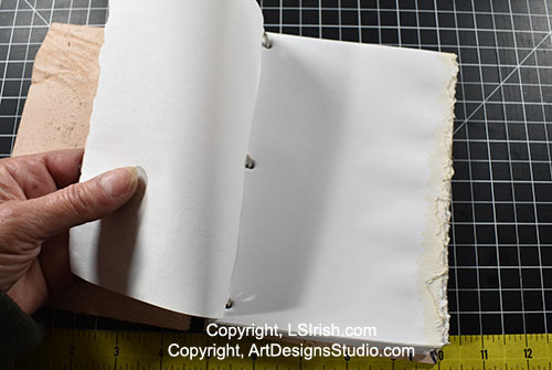 How to Make Deckle Edged Journal Paper