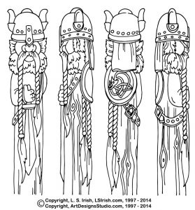 wood cane carving patterns